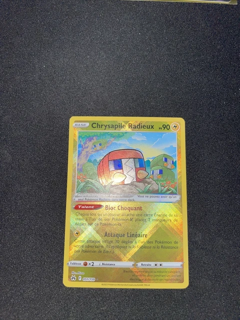 Carte Pokémon CHRYSAPILE RADIEUX EB12. 5 ZENITH SUPREME 051/159 NEUVE VF