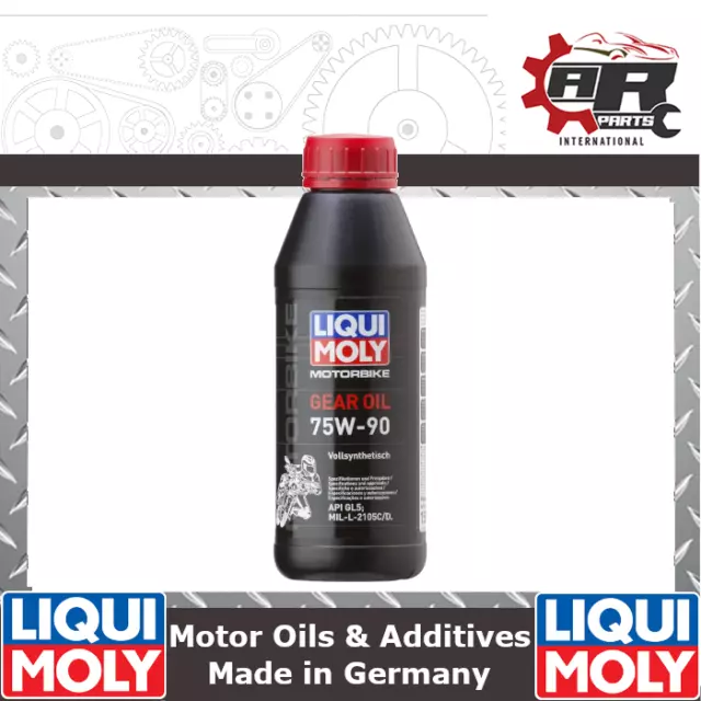 LIQUI MOLY - Fully Synthetic Gear Oil - 75w90 - GL5 - 1L - 1414 x2