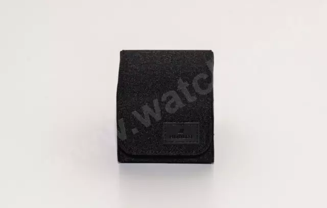 100 GENUINE HUBLOT Watch Black Denim Travel Case With Cushion Outer Box 18.00 PicClick UK