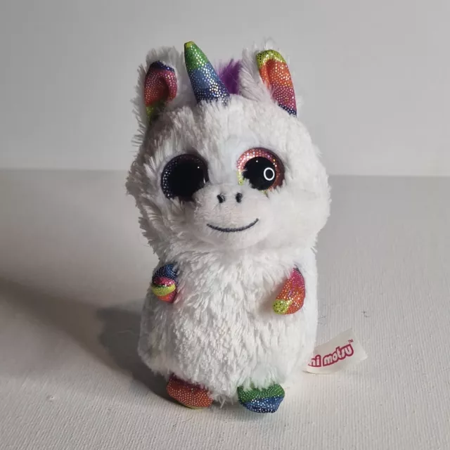 KEEL TOYS MINI Motsu White Unicorn Soft Plush Beanie Toy, Good ...