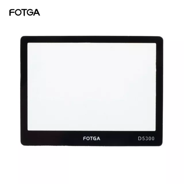 FOTGA PRO Optical Glass Rigid LCD Screen Protector For Nikon D5300 DSLR Camera