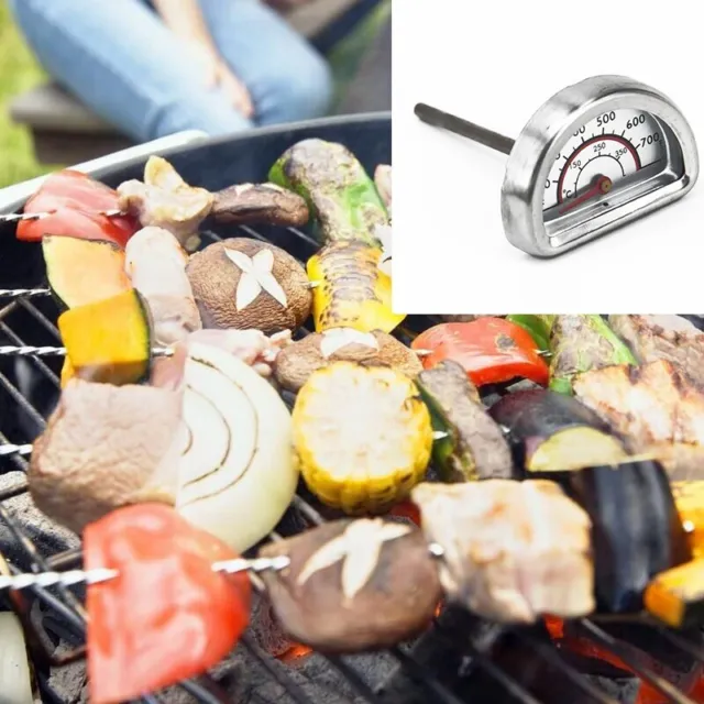 Für Charbroil Grill Wärmeanzeige Edelstahl Camping Grill Thermometer 2018