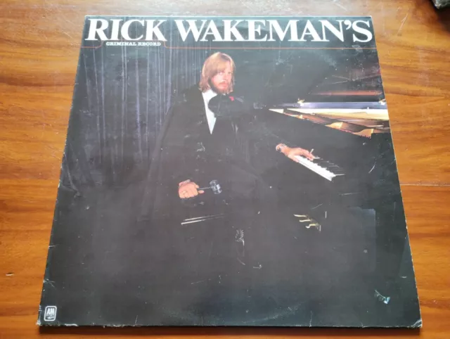 Rick Wakeman 12"Vinyl Album criminal record 1977