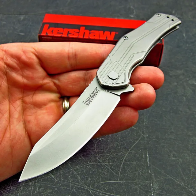 Kershaw Husker Framelock Assisted Opening 8Cr13MoV Blade Folding Pocket Knife