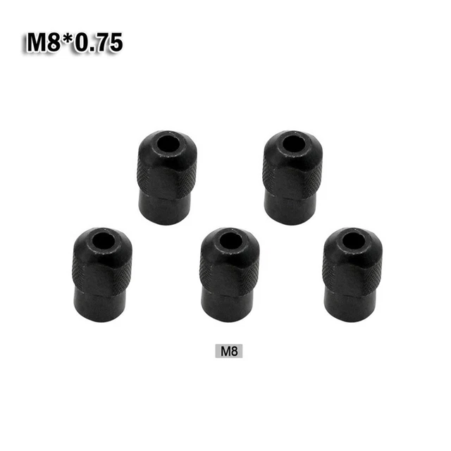 Mini Bohrer Spannfutter Mutter Set für rotierendes Werkzeug Zubehör 5 Stck. Ho