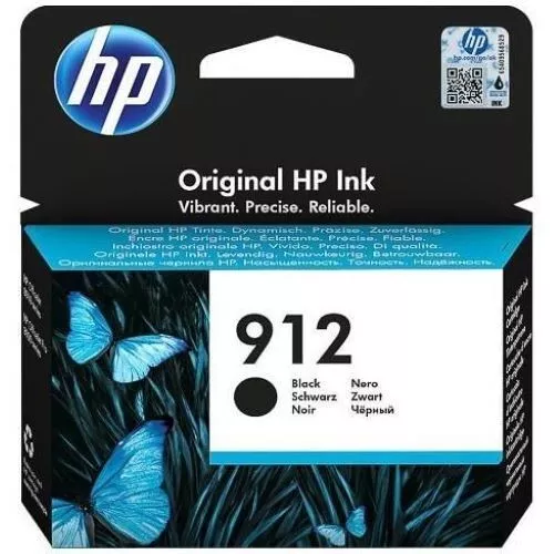 Cartuccia di inchiostro nero originale HP 912 bk