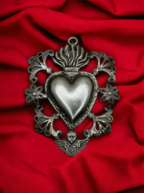 Ex Sharp Vintage Heart Sacred Love Sacred cross Tattoo Vintage Italy Pgr