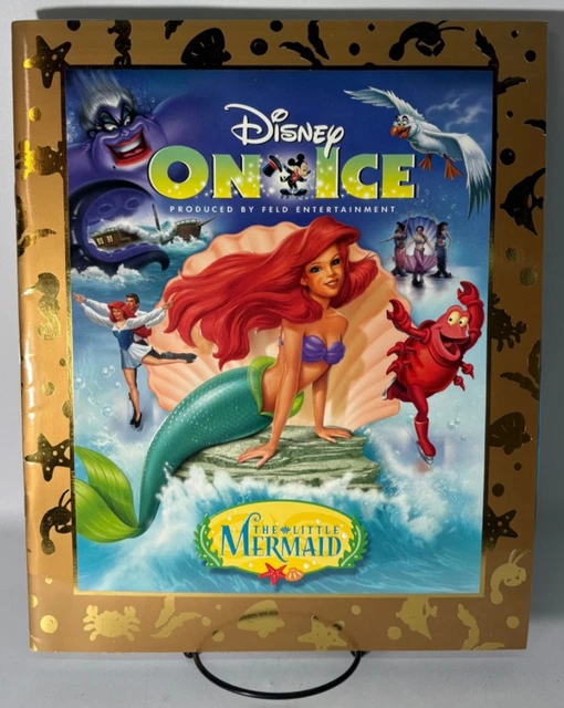 DISNEY ON ICE The Little Mermaid Souvenir Program, 1998 Feld ...