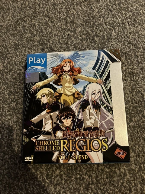 ANIME DVD CHROME Shelled Regios Complete Collection 1-24 Episodes £24. ...