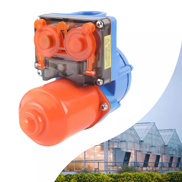 Electric Greenhouse Frame Shed Roll-up Motor Automatic Venting Solution 3.8rpm