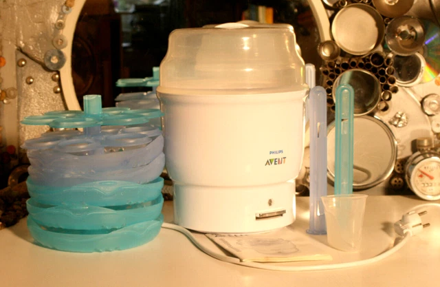 Philips Avent Elektrischer Sterilisator mit Bedienungsanleitung