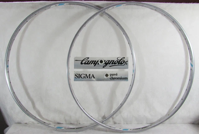 Moyeux avant Campagnolo Record 36 trous vélo ancien vintage
