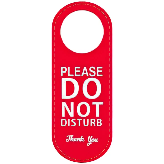 PLEASE KNOCK door hanger sign Signage Occupied Sign Bathroom