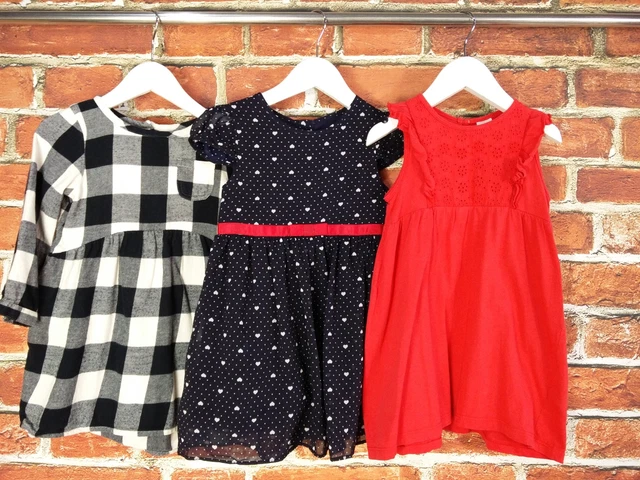Pacchetto Bambina Età 18-24 Mesi Prossima Cura Madre H&M Abito Occasione Festa 92Cm