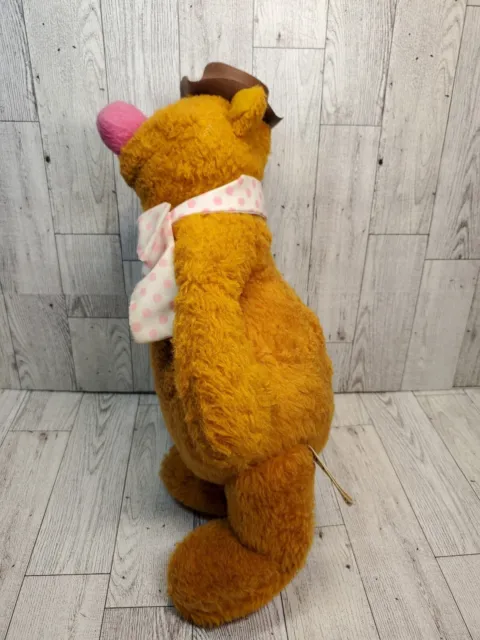 Fisher Price Fozzie Bear Muppets 13" Plush with hat 3