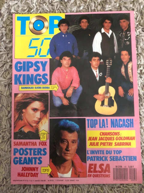 Débardeur Homme The 90's Johnny Hallyday Band Graphic – Style Vintage Rock Imprimé, Coton Confortable Sans Manches