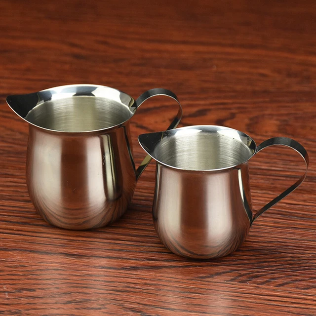 Brocca per montare il latte e il caffè Starbucks in acciaio inox vintage - Italia