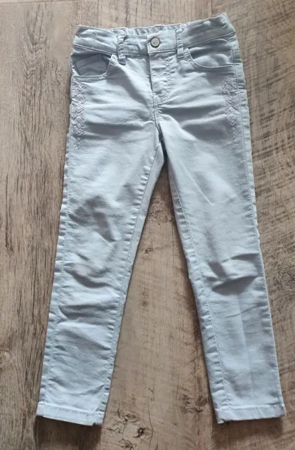 Beautiful M&S Jeans girl 4-5 years light blue