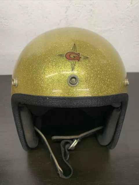 ASC FURY 400 Blue Flake Motorcycle Helmet VTG. $100.00 - PicClick