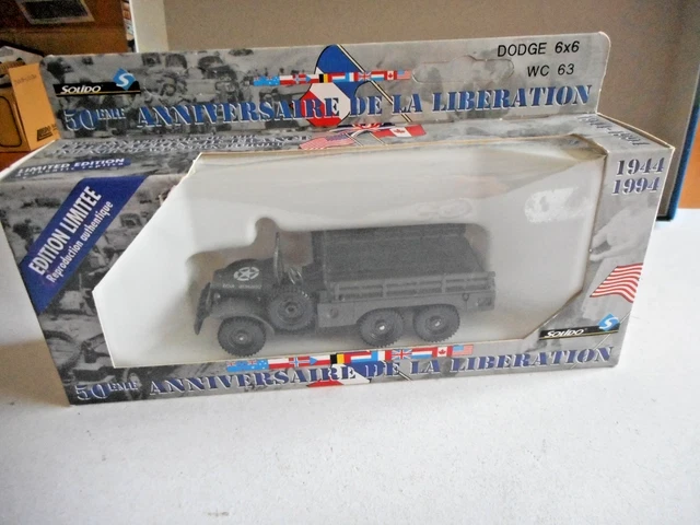 Solido - 1:50 - 3 Véhicules Militaires Dodge 4x4 - Catawiki