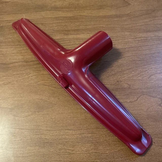 VINTAGE 13” KIRBY Classic Vacuum Attachment Tool Surface Head Dark Red
