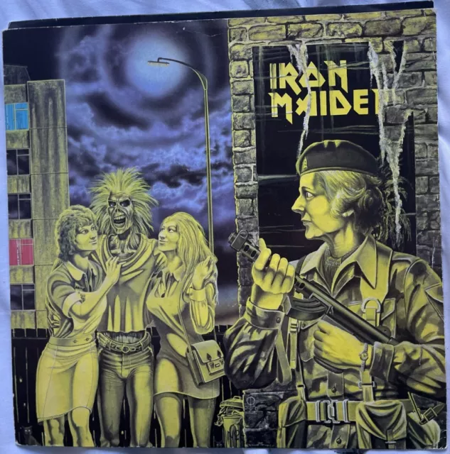 Vinyl 12": Iron Maiden: Women In Uniform/Invasion/Phantom Of The Opera: EMI5105