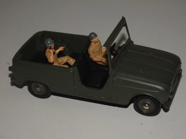 Dinky Toys - Renault 4 Simpar Militaire Avec Personnage - 1:43 BE Occasion