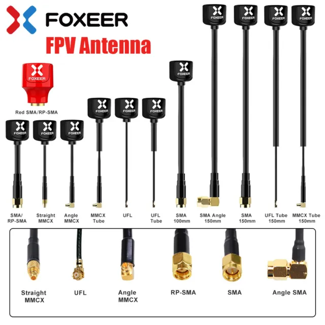 FOXEER FPV Antenna Lollipop 4 V4 High Gain Omni Antenna 5.8Ghz for FPV RC Drone