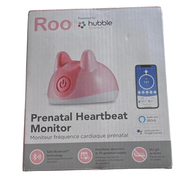 Hubble Connected Roo Prenatal Heartbeat Monitor