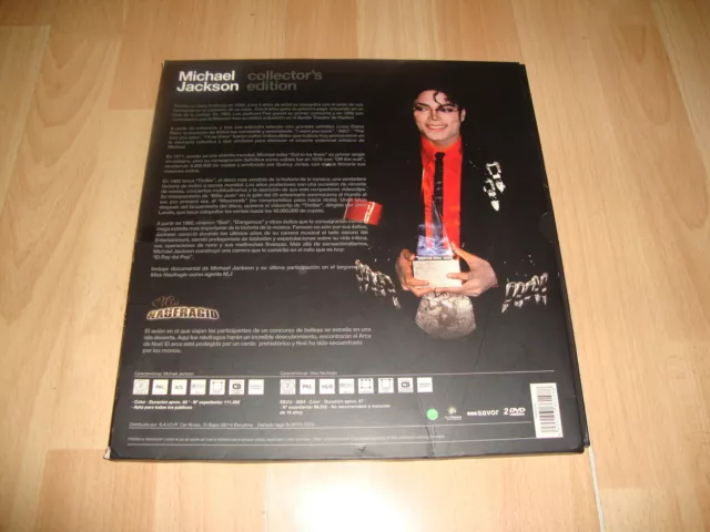 Michael Jackson Como Agente M.j. Collector's Edition Miss Naufragio Dvd 2 Discos 2