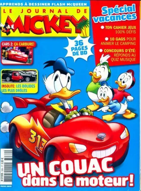 3331642 - Le journal de Mickey n°3084 : Un couac dans le moteur - Collectif