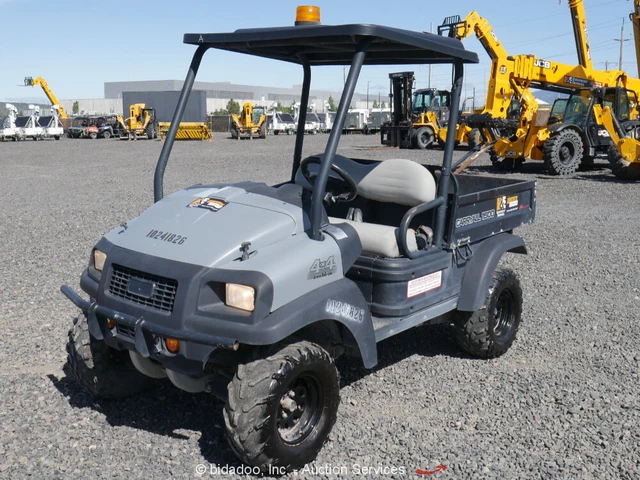 2018 Club Car CARRYALL 1500D 4WD Industrial Utility Vehicle Cart Diesel bidadoo