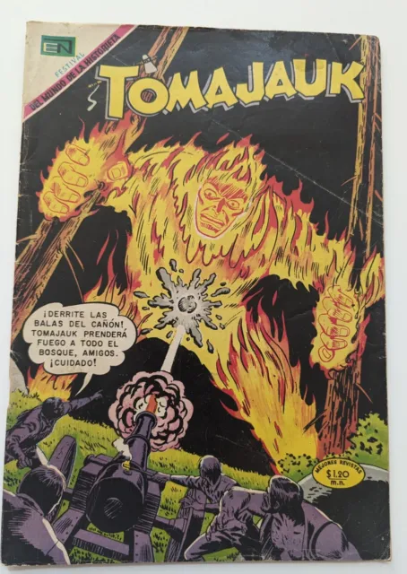Tomajauk #170 Editorial Novaro 1969 Spanish Mexican Comic DC Tomahawk
