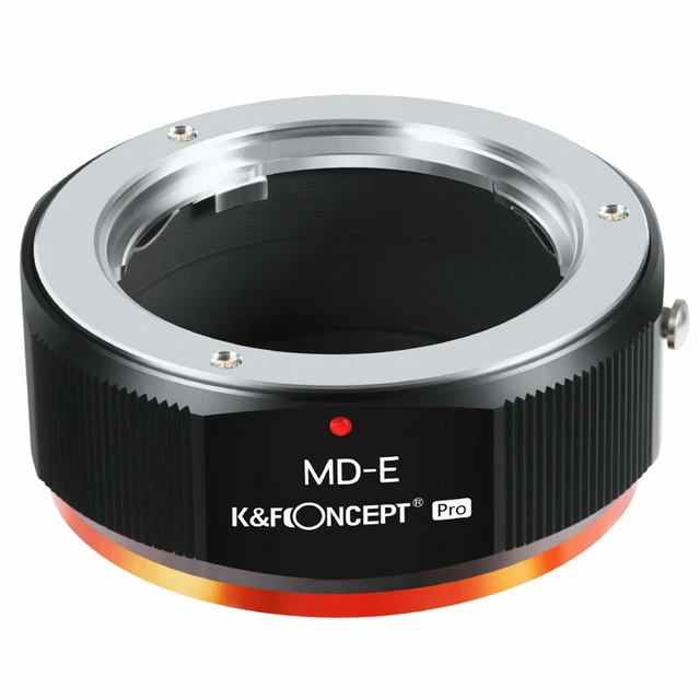 K&F CONCEPT ADAPTER Pro for Minolta MD MC Lens to Sony E Camera a6000