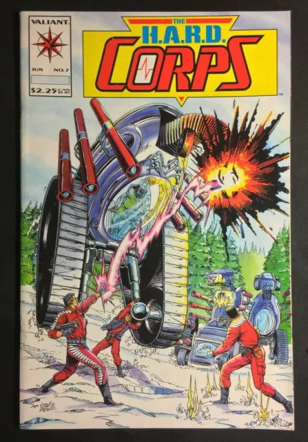 H.A.R.D. Corps 7 DAVE CHLYSTEK VALIANT V 1 LEEK HARBINGER RAI HARD BLOODSHOT