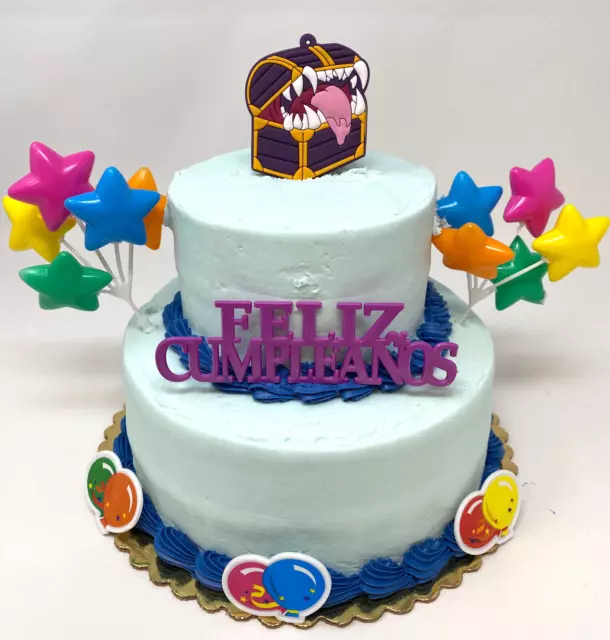 D & D ~ Dungeons and Dragons Feliz Cumpleanos  Cake Topper ~ BRAND NEW ~ NUEVO