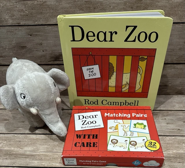 DEAR ZOO BY Rod Campbell, Soft Toy And Game. £7.58 - PicClick UK