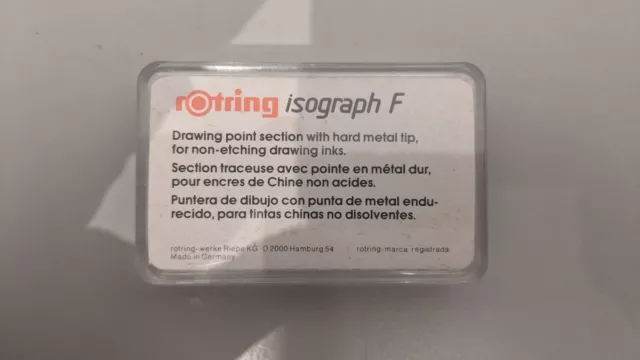 Rotring Isograph Zeichen-Kegel (Ø 0,70 mm) 3