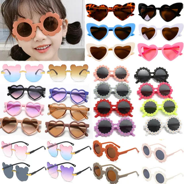 Occhiali da sole neonato bambini ragazzi bambine neonato UV400 montatura occhiali esterni Un¬