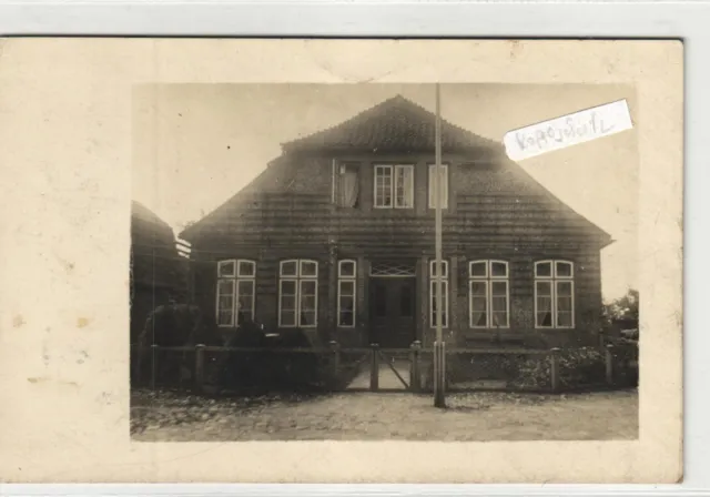 Haus Straße   alte Fotokarte  gest. Bramstedt  Holstein 1909