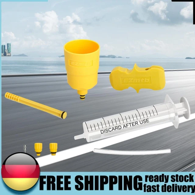 Funnel Oil Stopper Portable Bicycle Brake Bleed Kit Easy To Use for SHIMANO DE