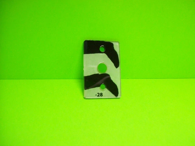 Pinball Machine Screened Playfield Plastic Part Number 28 For Unknown Game
