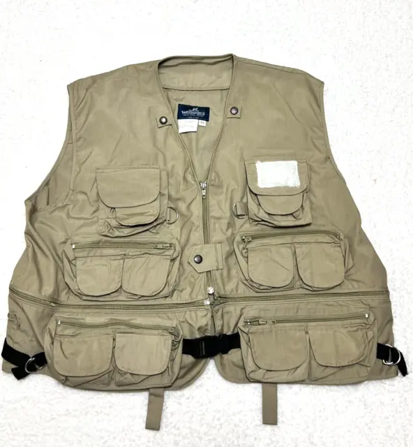 VINTAGE WOODFIELD VEST Safari Hunting Fly fishing Tactical Shooting Men's  2XL $22.49 - PicClick