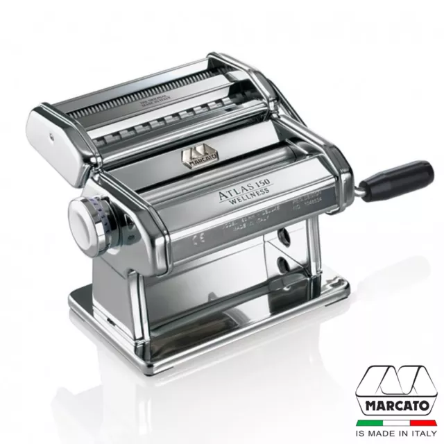 Marcato Atlas Wellness Adjustable 150Mm Pasta Making Machine Made In Italy 2700