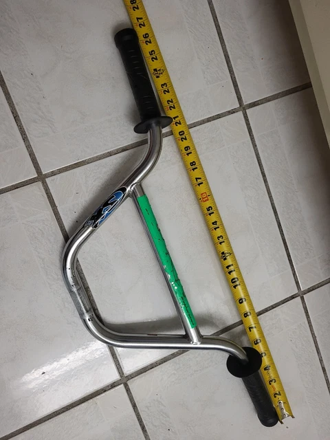 Schwinn Xs Old Mid New School BMX handlebars freestyle racing Chrome Schwinn Xs Old Mid New School BMX handlebars freestyle racing Chrome