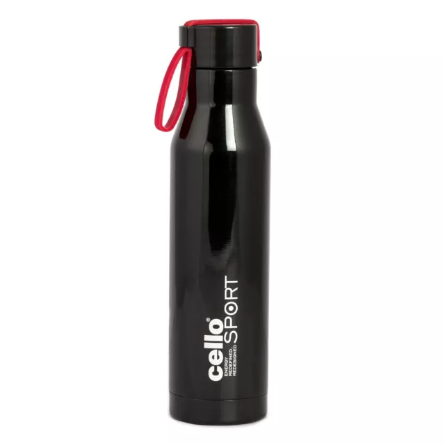 Cello Maestro Stainless Steel Hot and Cold Double Walled Water Bottle, 1000 ml