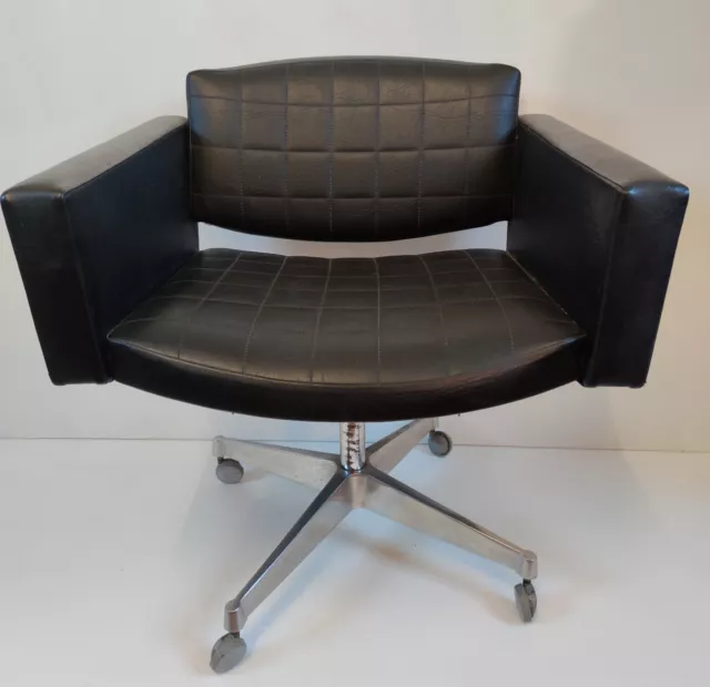 Pierre Guariche Fauteuil Conseil Office Meurop Design 60