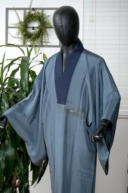 Dear Vanilla Japanese Juban Undergown Men's Kimono Authentic Vintage Japan Mint 2