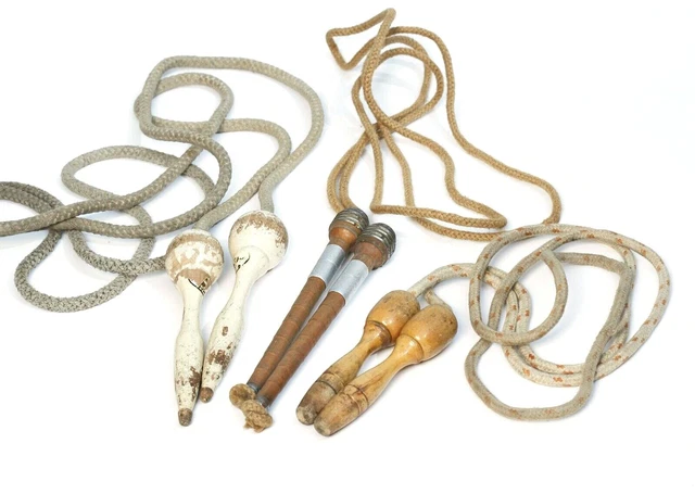 VINTAGE 1930S - 60s 3 skiping ropes £17.00 - PicClick UK