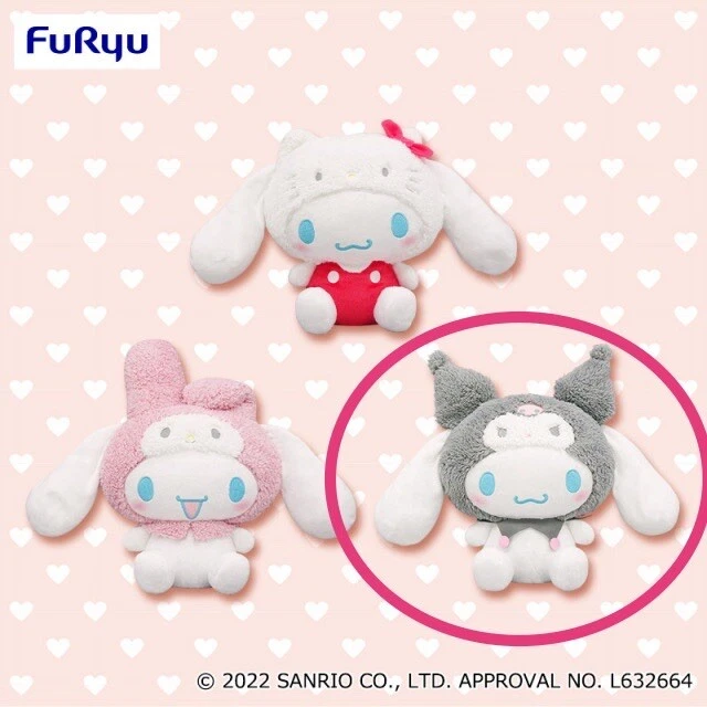 CINNAMOROLL 20TH ANNIVERSARY X Kuromi Everyone’s Costume Plush 25cm